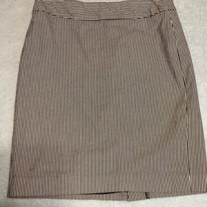 Banana republic sz 2 pencil skirt black/blue/white